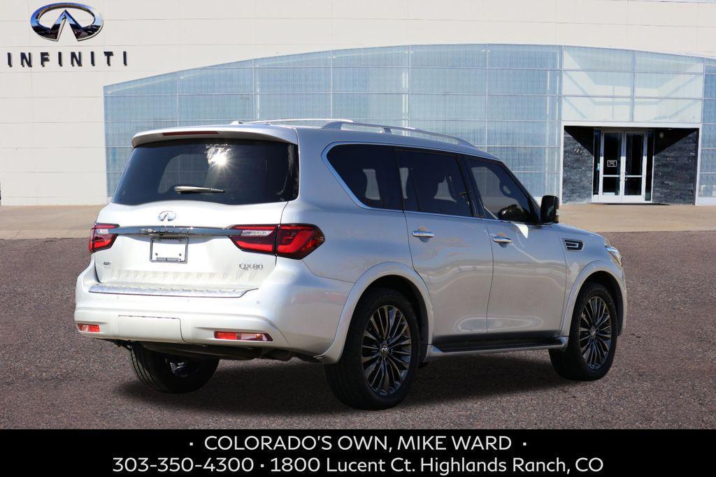 used 2022 INFINITI QX80 car, priced at $38,499
