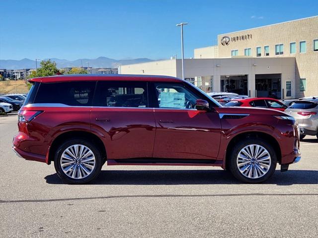 new 2025 INFINITI QX80 car, priced at $107,100