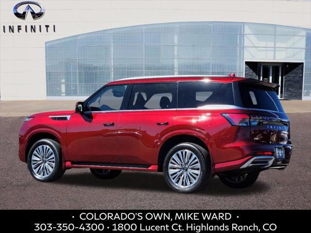 new 2025 INFINITI QX80 car, priced at $103,100
