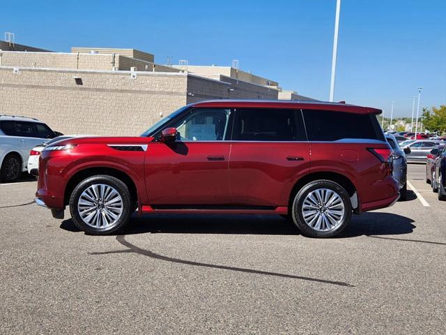 new 2025 INFINITI QX80 car, priced at $107,100