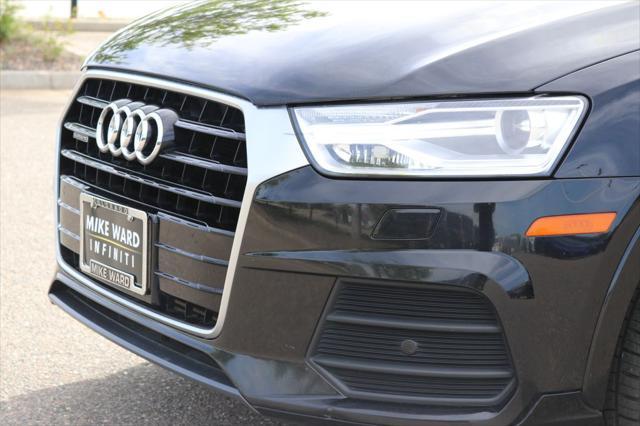 used 2017 Audi Q3 car, priced at $15,299