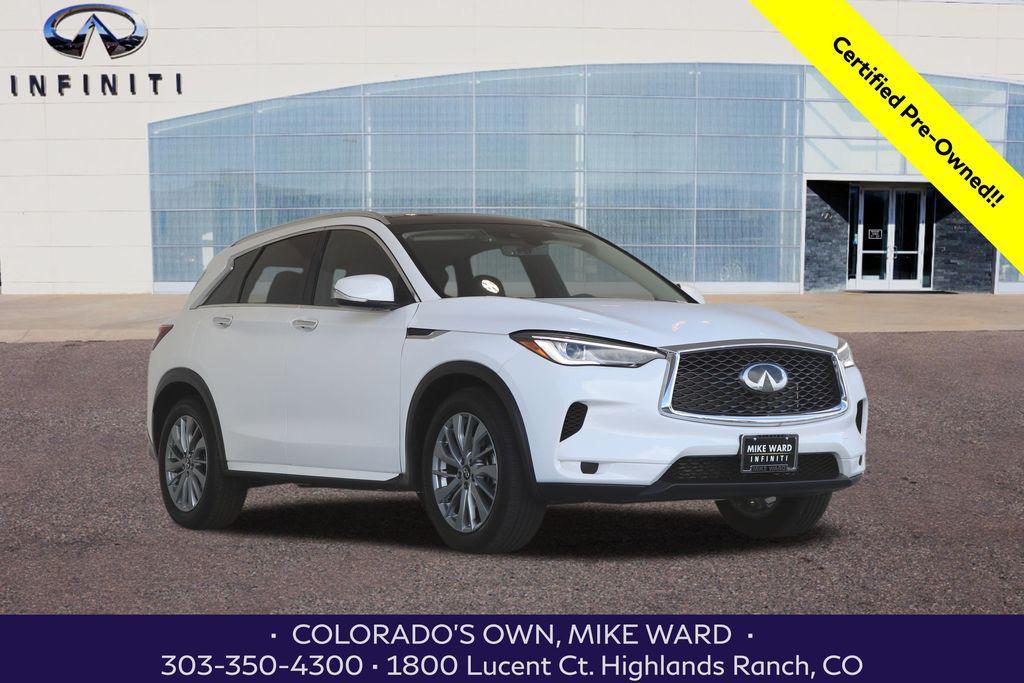 used 2025 INFINITI QX50 car, priced at $37,999