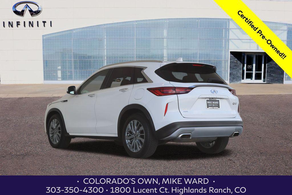used 2025 INFINITI QX50 car, priced at $37,999