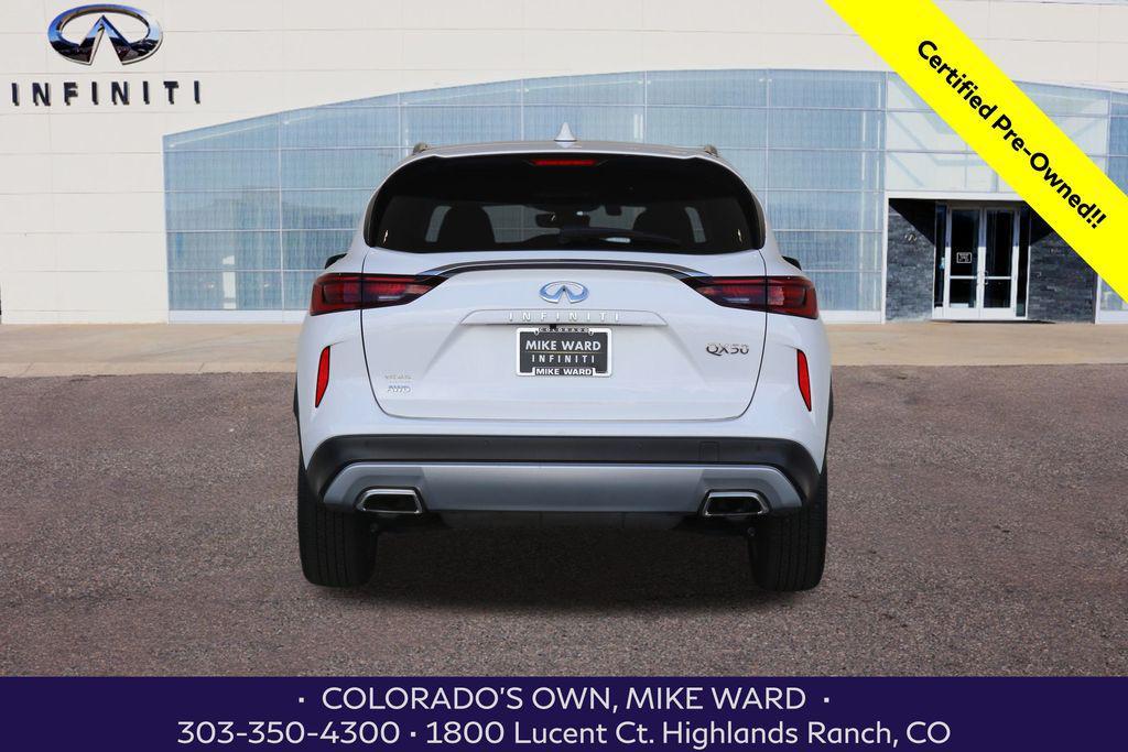 used 2025 INFINITI QX50 car, priced at $37,999