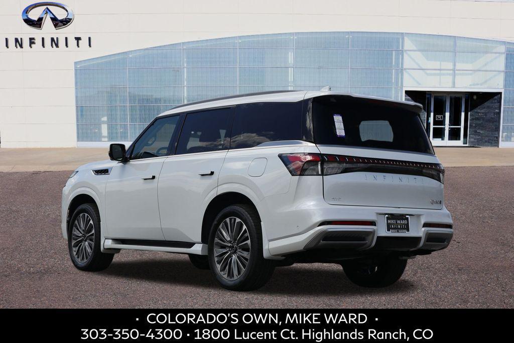 new 2025 INFINITI QX80 car, priced at $93,810