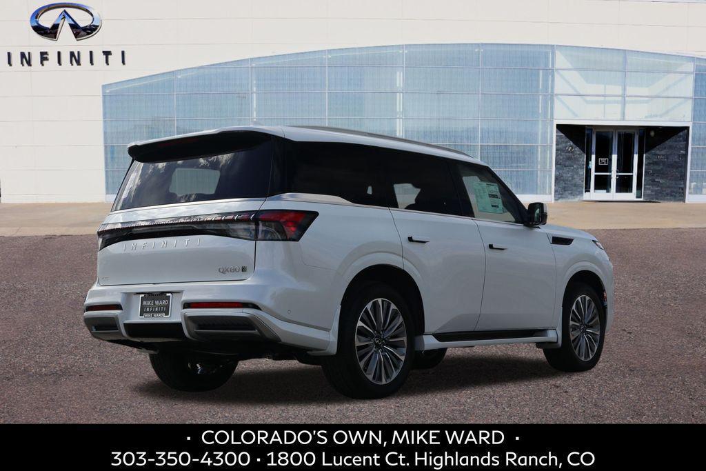 new 2025 INFINITI QX80 car, priced at $93,810