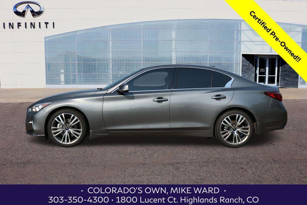 used 2022 INFINITI Q50 car, priced at $32,499