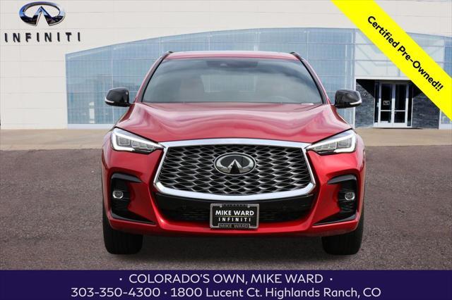 used 2024 INFINITI QX55 car, priced at $47,999