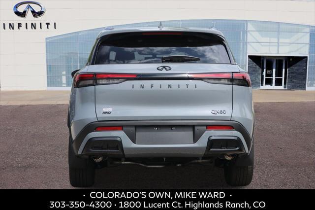 new 2025 INFINITI QX60 car, priced at $57,980