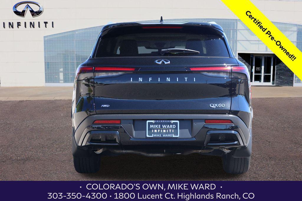 used 2025 INFINITI QX60 car, priced at $46,999