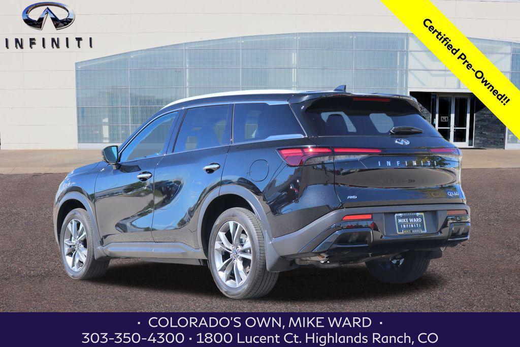 used 2025 INFINITI QX60 car, priced at $46,999