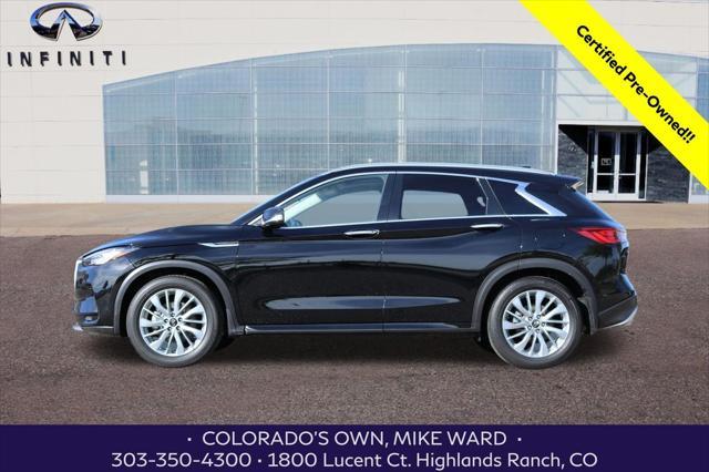 used 2024 INFINITI QX50 car, priced at $36,999