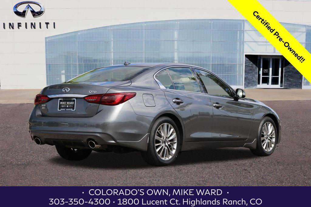 used 2024 INFINITI Q50 car, priced at $35,499