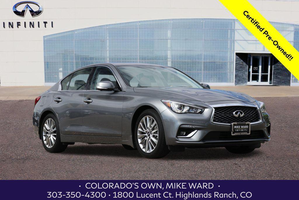 used 2024 INFINITI Q50 car, priced at $35,499