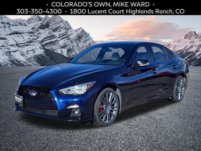 used 2021 INFINITI Q50 car, priced at $36,999