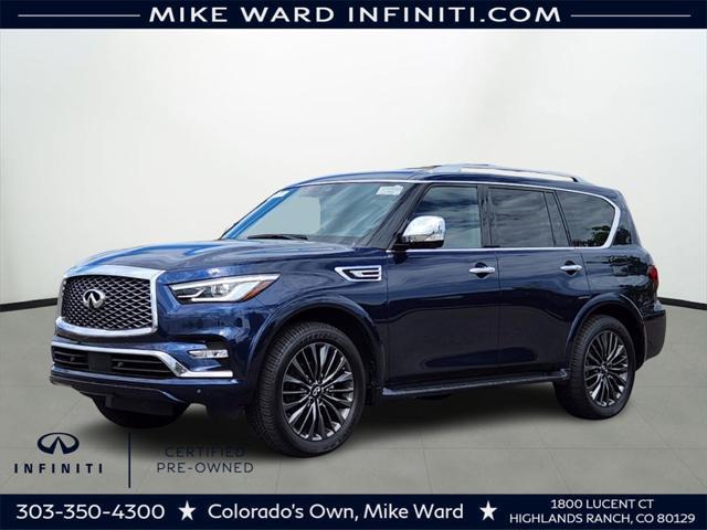 used 2024 INFINITI QX80 car, priced at $59,991