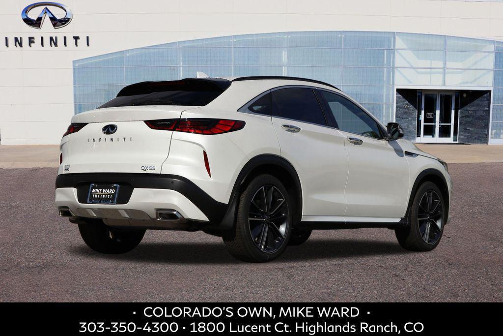 new 2025 INFINITI QX55 car, priced at $48,985