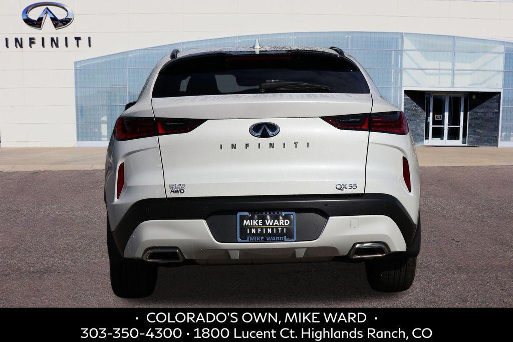 new 2025 INFINITI QX55 car, priced at $48,985