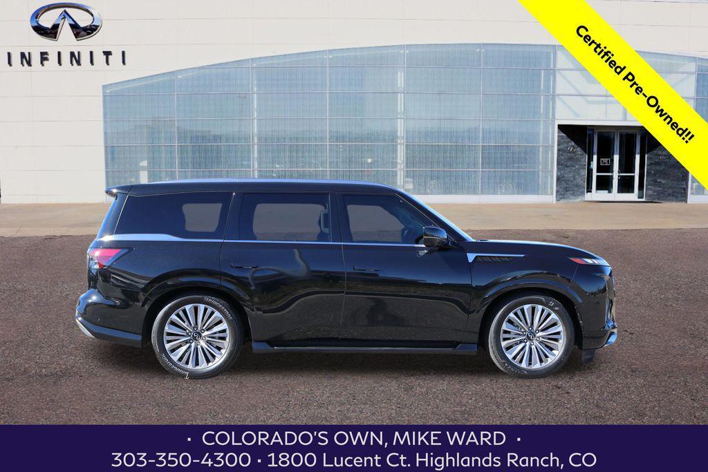 used 2025 INFINITI QX80 car, priced at $78,999
