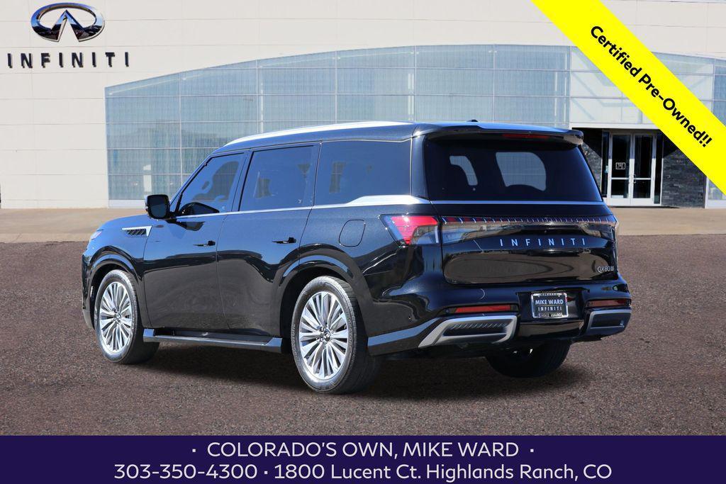 used 2025 INFINITI QX80 car, priced at $78,999