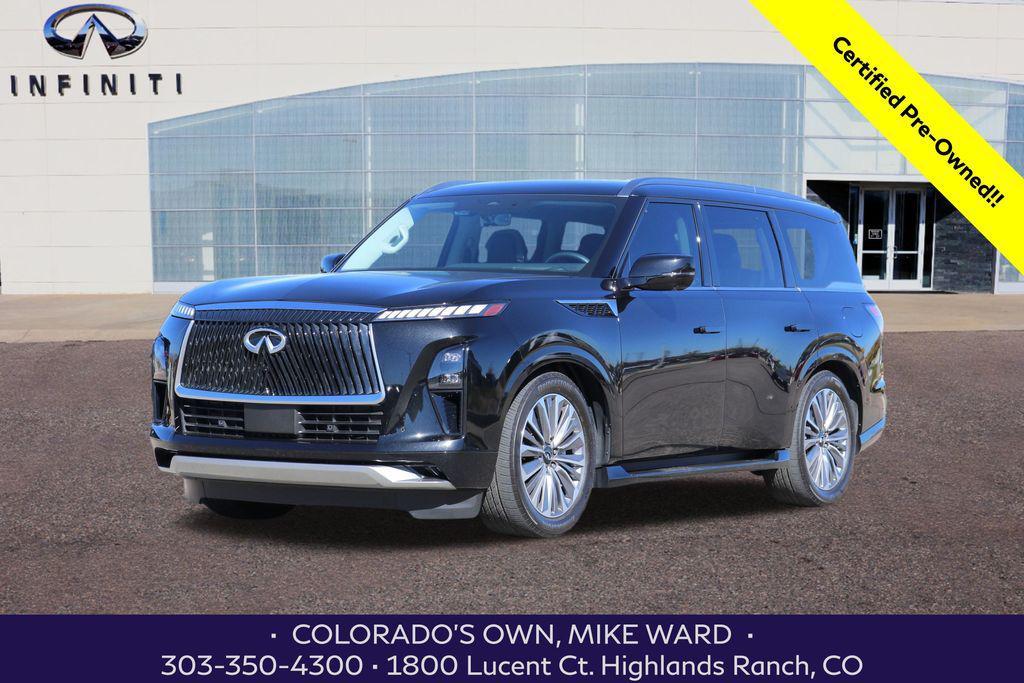 used 2025 INFINITI QX80 car, priced at $78,999