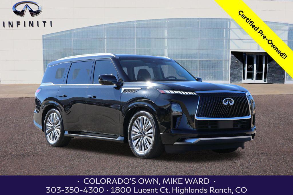 used 2025 INFINITI QX80 car, priced at $78,999