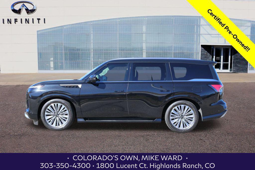 used 2025 INFINITI QX80 car, priced at $78,999
