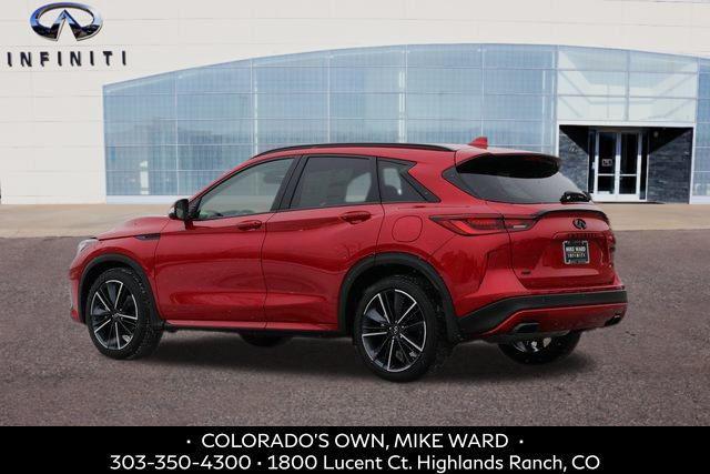 new 2025 INFINITI QX50 car, priced at $52,670