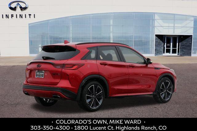 new 2025 INFINITI QX50 car, priced at $52,670