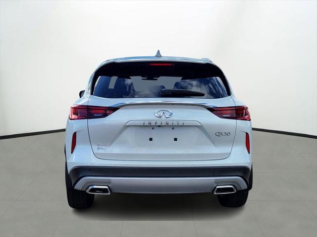 new 2025 INFINITI QX50 car, priced at $49,270