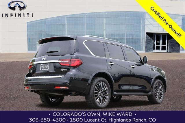 used 2024 INFINITI QX80 car, priced at $60,799
