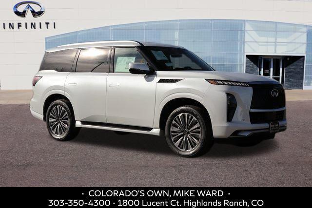 new 2025 INFINITI QX80 car, priced at $92,100
