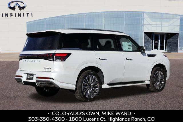 new 2025 INFINITI QX80 car, priced at $92,100