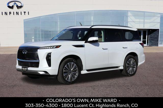 new 2025 INFINITI QX80 car, priced at $92,100