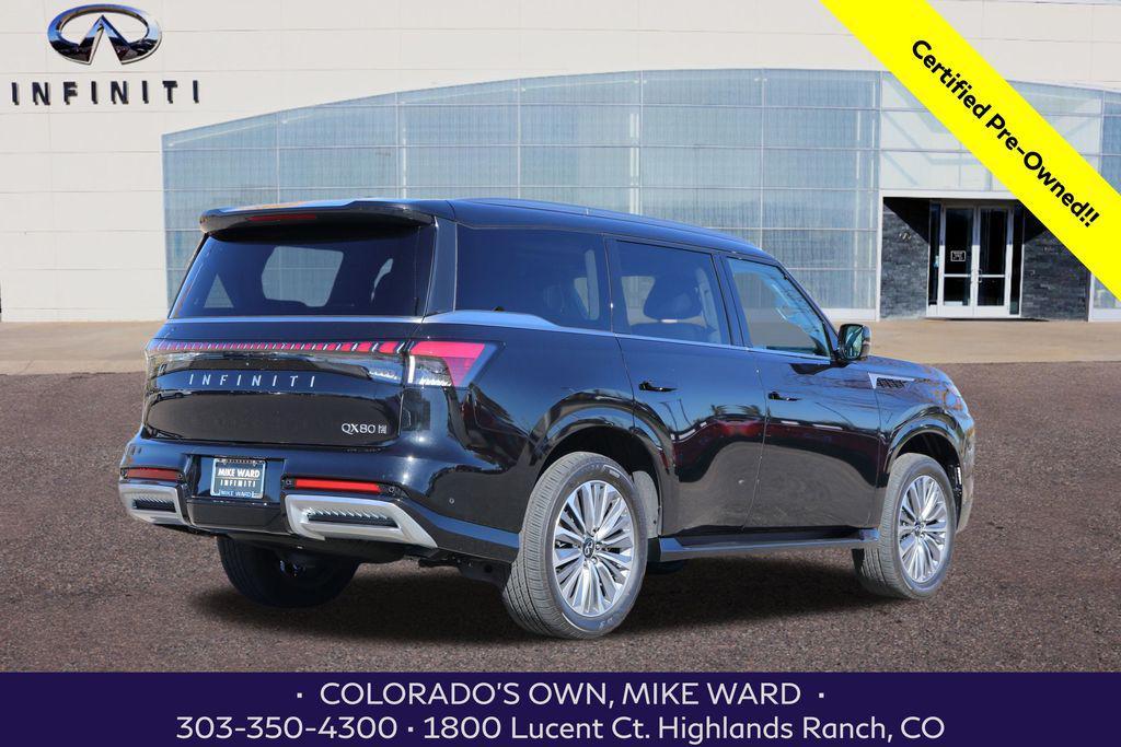 used 2025 INFINITI QX80 car, priced at $79,969