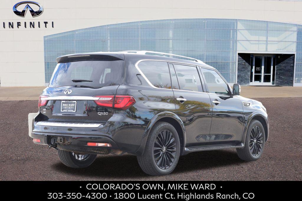 used 2021 INFINITI QX80 car, priced at $31,899