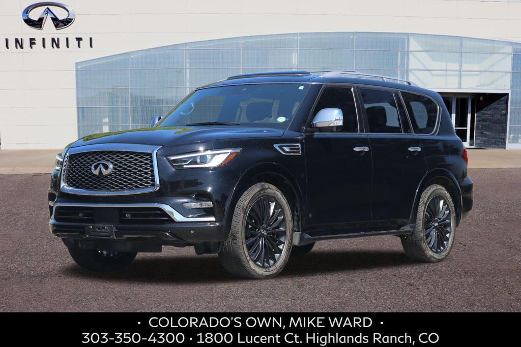 used 2021 INFINITI QX80 car, priced at $34,899