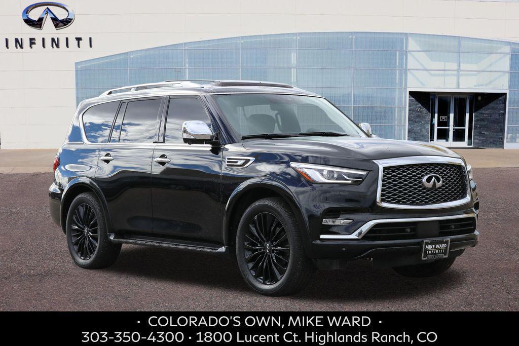 used 2021 INFINITI QX80 car, priced at $31,899