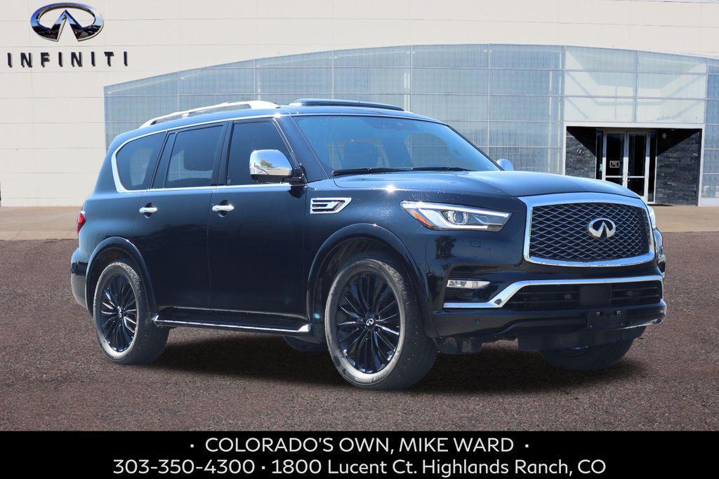 used 2021 INFINITI QX80 car, priced at $34,899