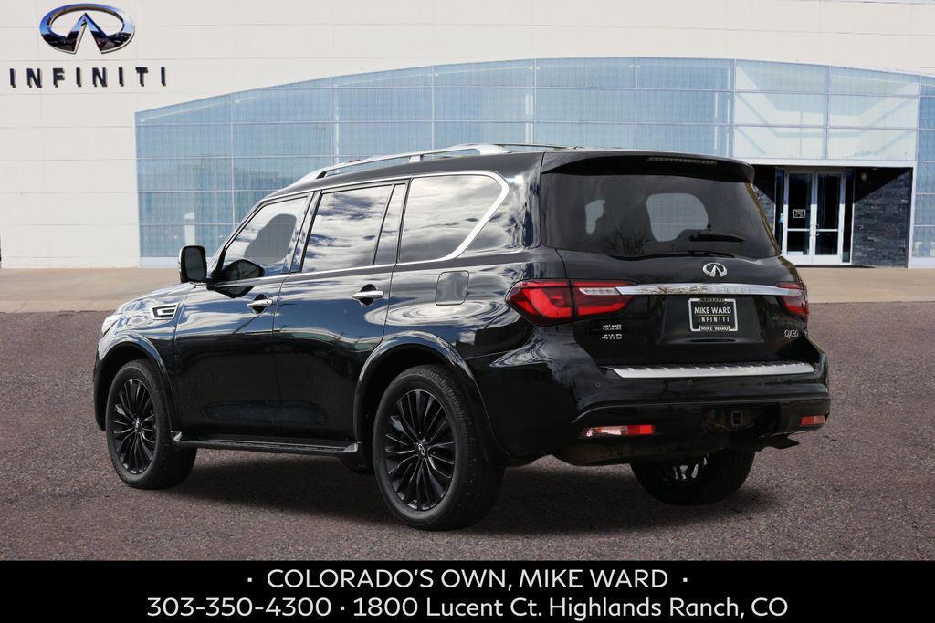 used 2021 INFINITI QX80 car, priced at $31,899