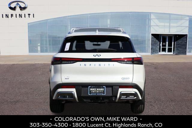 new 2025 INFINITI QX60 car, priced at $64,310
