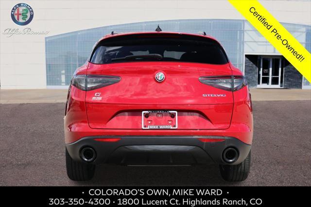 used 2024 Alfa Romeo Stelvio car, priced at $35,999