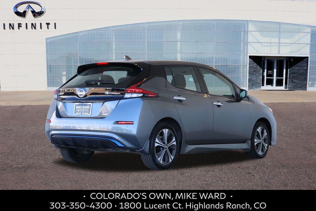 used 2021 Nissan Leaf car, priced at $14,999