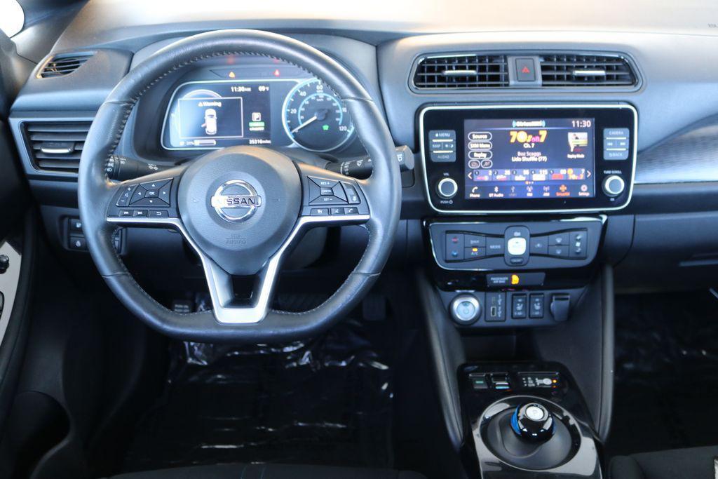 used 2021 Nissan Leaf car, priced at $14,999
