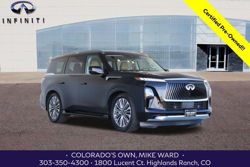 used 2025 INFINITI QX80 car, priced at $75,999