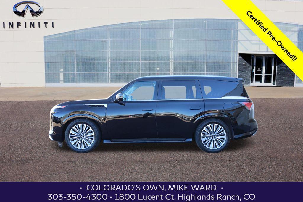 used 2025 INFINITI QX80 car, priced at $75,999