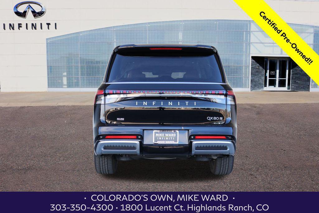 used 2025 INFINITI QX80 car, priced at $75,999