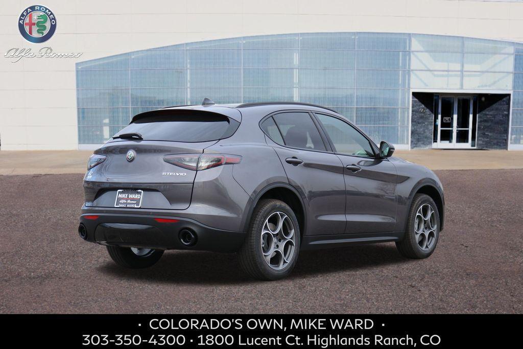 new 2025 Alfa Romeo Stelvio car, priced at $54,180