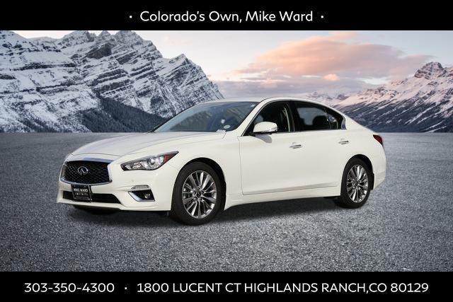 used 2023 INFINITI Q50 car, priced at $32,699