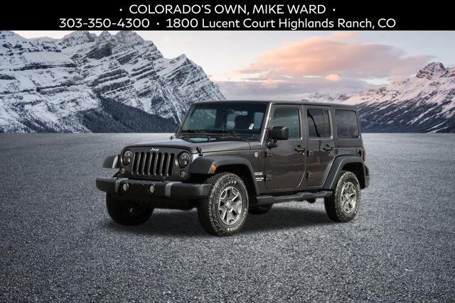 used 2017 Jeep Wrangler Unlimited car, priced at $19,999